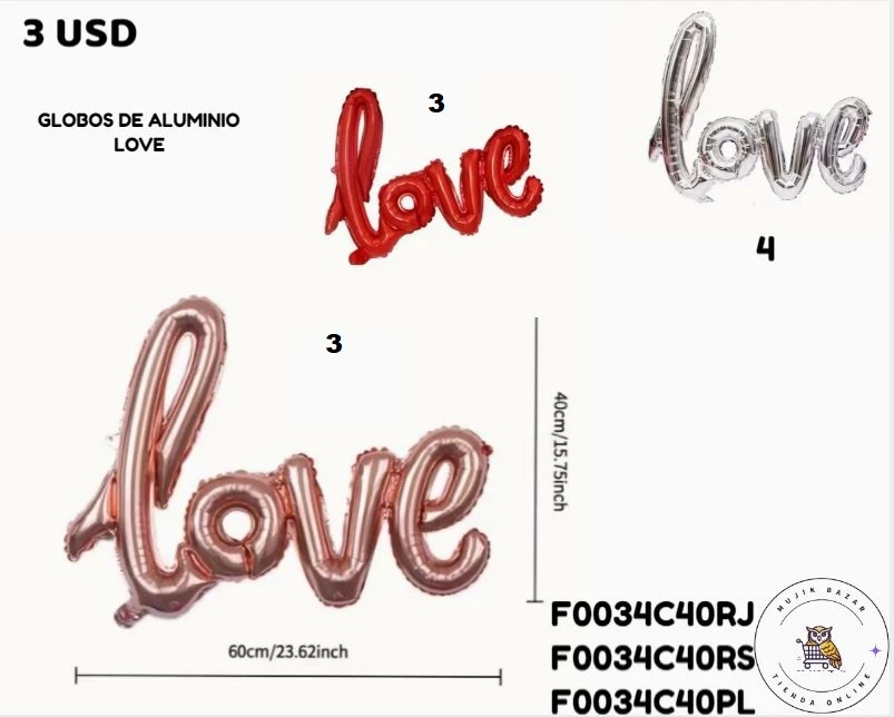 GLOBOS LOVE's foto | Mujik Bazar |  BizneCubano