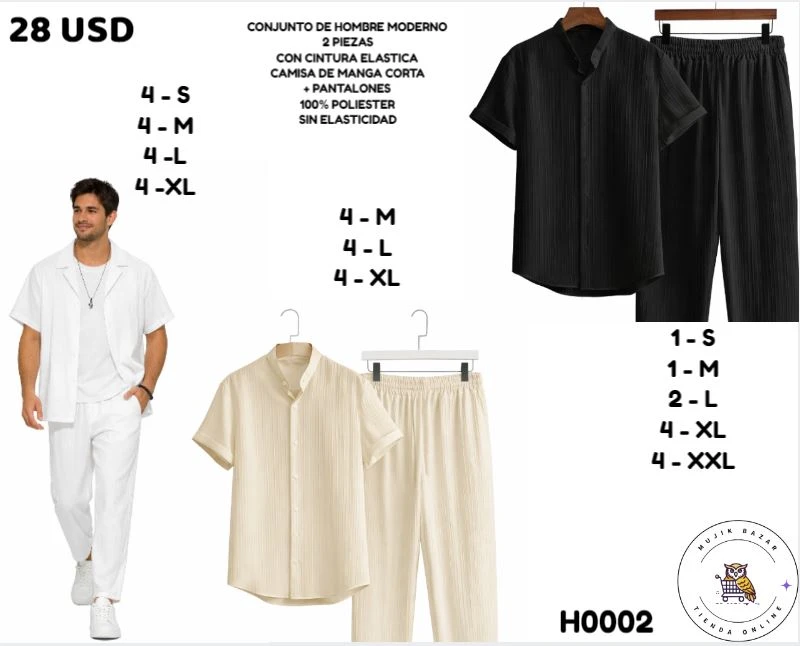 CONJUNTO DE PANTALON Y CAMISA's foto | Mujik Bazar |  BizneCubano