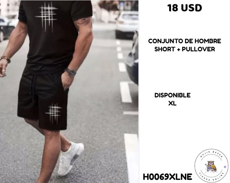 CONJUNTO DE SHORT Y PULLOVER's foto | Mujik Bazar |  BizneCubano