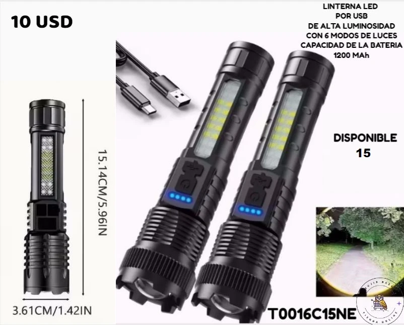 LINTERNA LED's foto | Mujik Bazar |  BizneCubano