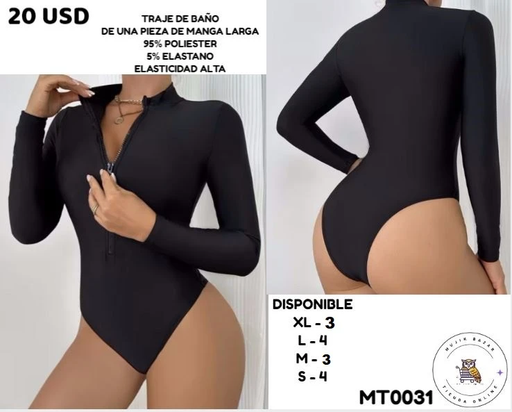 TRAJE DE BAÑO DE 1 PIEZAS DE MANGA LARGA's foto | Mujik Bazar |  BizneCubano