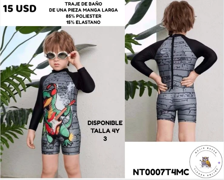 TRAJE DE BAÑO 1 PIEZA MANGAS LARGAS's foto | Mujik Bazar |  BizneCubano