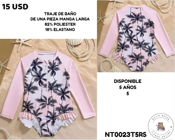 TRAJE DE BAÑO 1 PIEZA MANGAS LARGAS's foto | Mujik Bazar |  BizneCubano