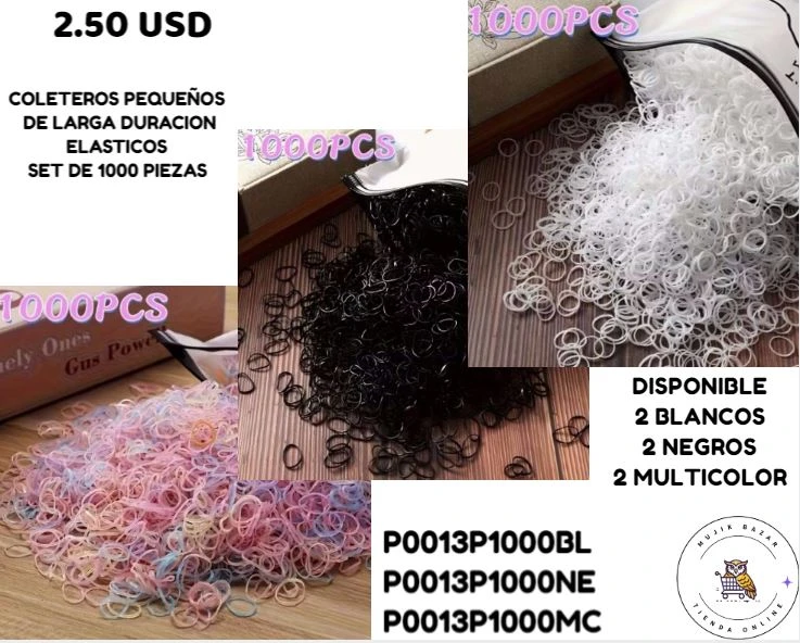 SET 1000pcs PARA COLETAS's foto | Mujik Bazar |  BizneCubano