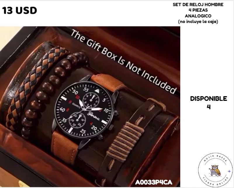 SET DE RELOJ DE 4PCS's foto | Mujik Bazar |  BizneCubano