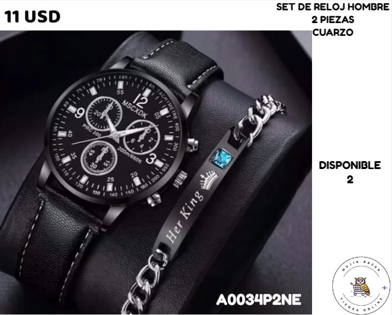 SET DE RELOJ DE 2PCS's foto | Mujik Bazar |  BizneCubano