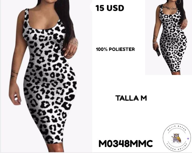 VESTIDO ANIMAL PRINT's foto | Mujik Bazar |  BizneCubano