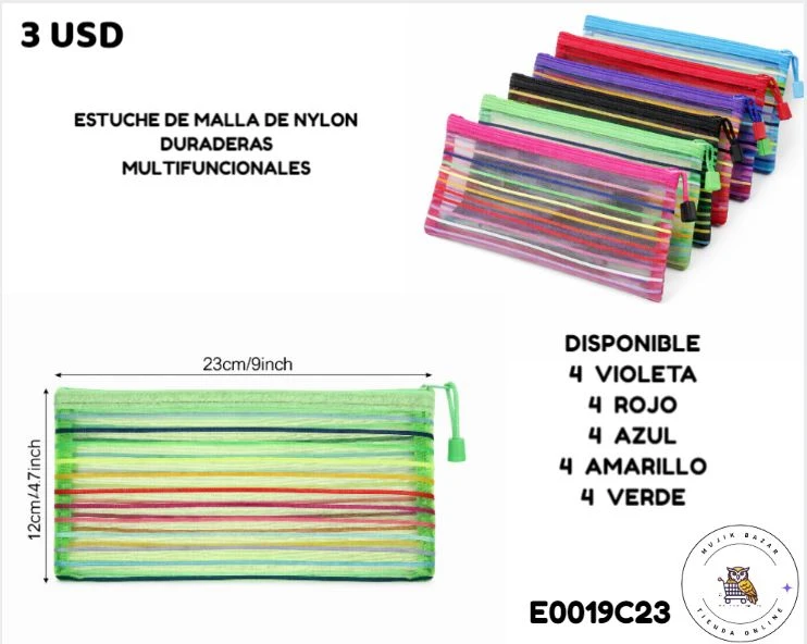 ESTUCHE DE MALLA MULTIFUNCIONAL's foto | Mujik Bazar |  BizneCubano