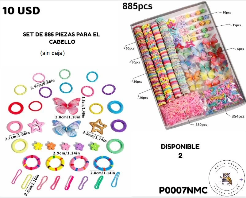 SET DE 885pcs PARA EL CABELLO's foto | Mujik Bazar |  BizneCubano