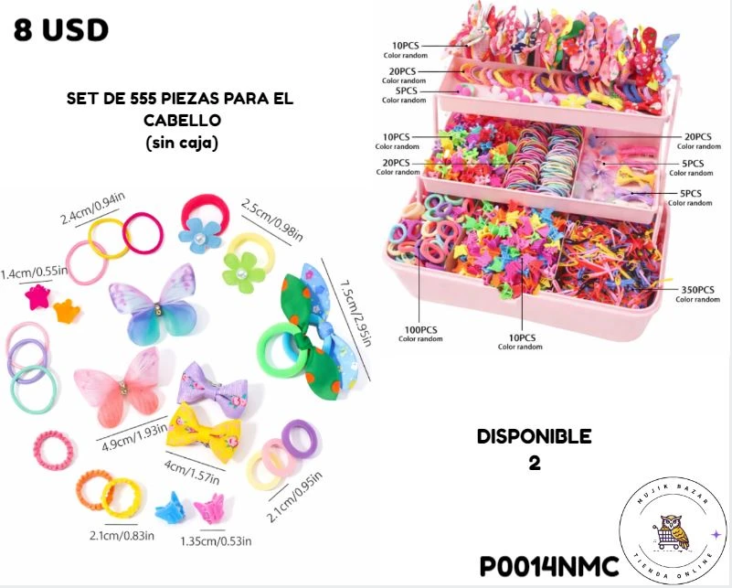 SET DE 555pcs PARA EL CABELLO's foto | Mujik Bazar |  BizneCubano