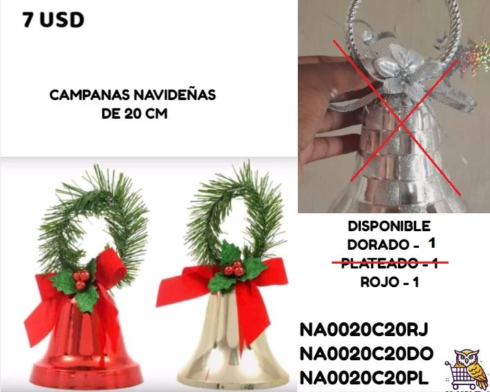 CAMPANAS NAVIDEÑAS's foto | Mujik Bazar |  BizneCubano