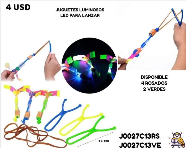 JUGUETES LUMINICOS LED PARA LANZAR's foto | Mujik Bazar |  BizneCubano