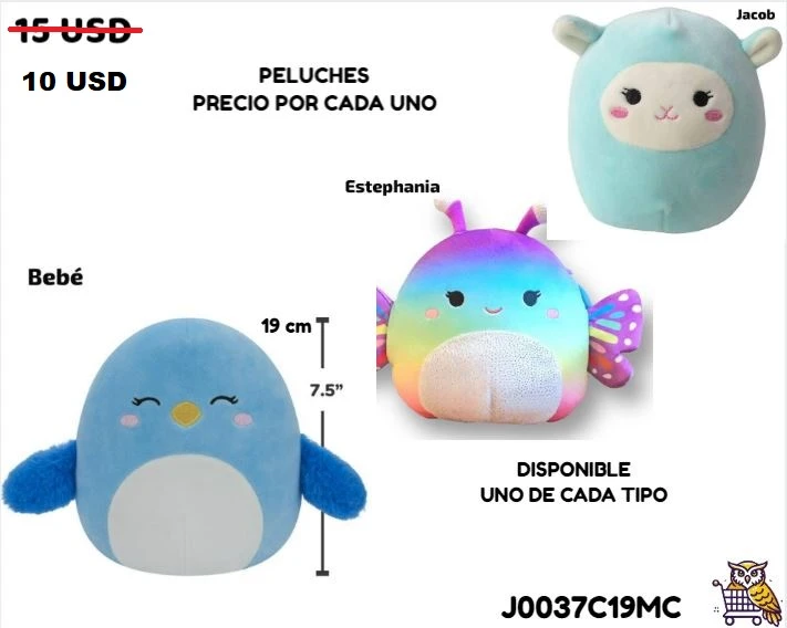 PELUCHES 19cm's foto | Mujik Bazar |  BizneCubano