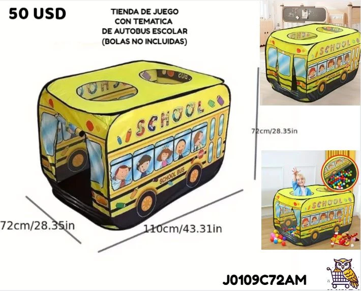 TIENDA DE JUEGO CON TEMATICA DE AUTOBUS ESCOLAR's foto | Mujik Bazar |  BizneCubano